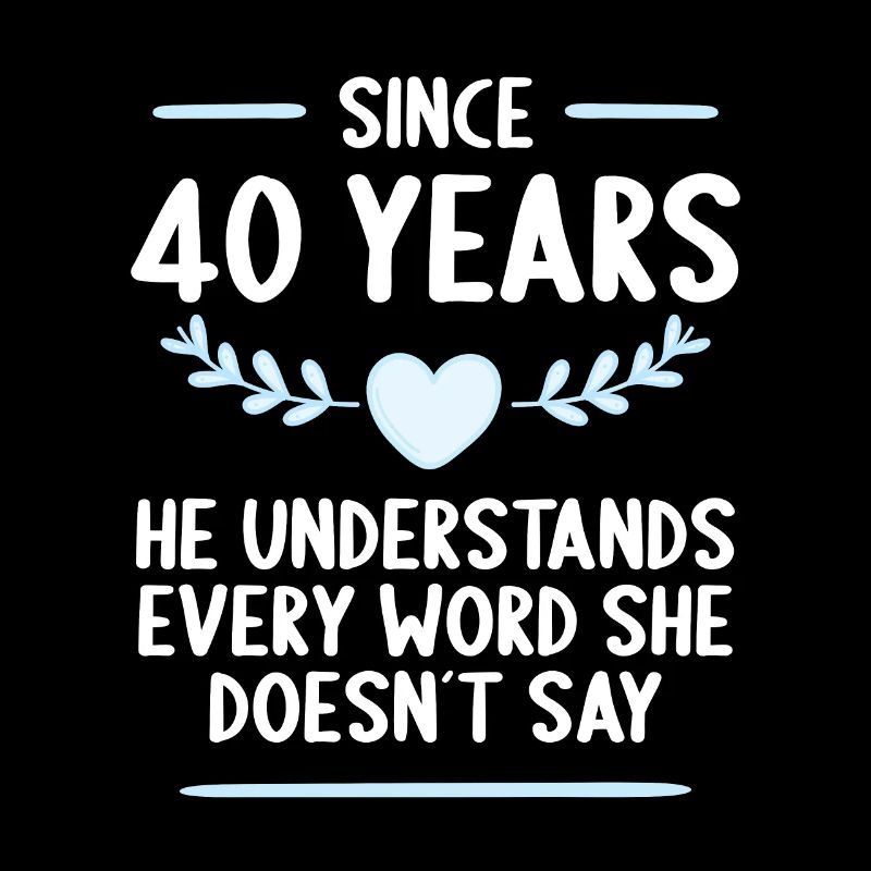 40 years married 40th wedding anniversary
