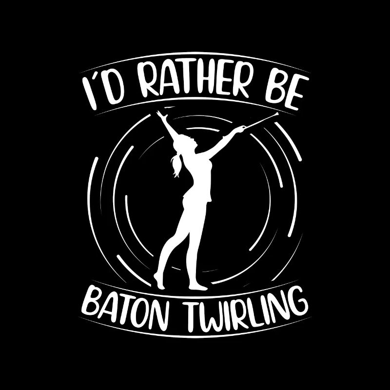 Danse des majorettes | Danseur tambour bâton idées cadeaux