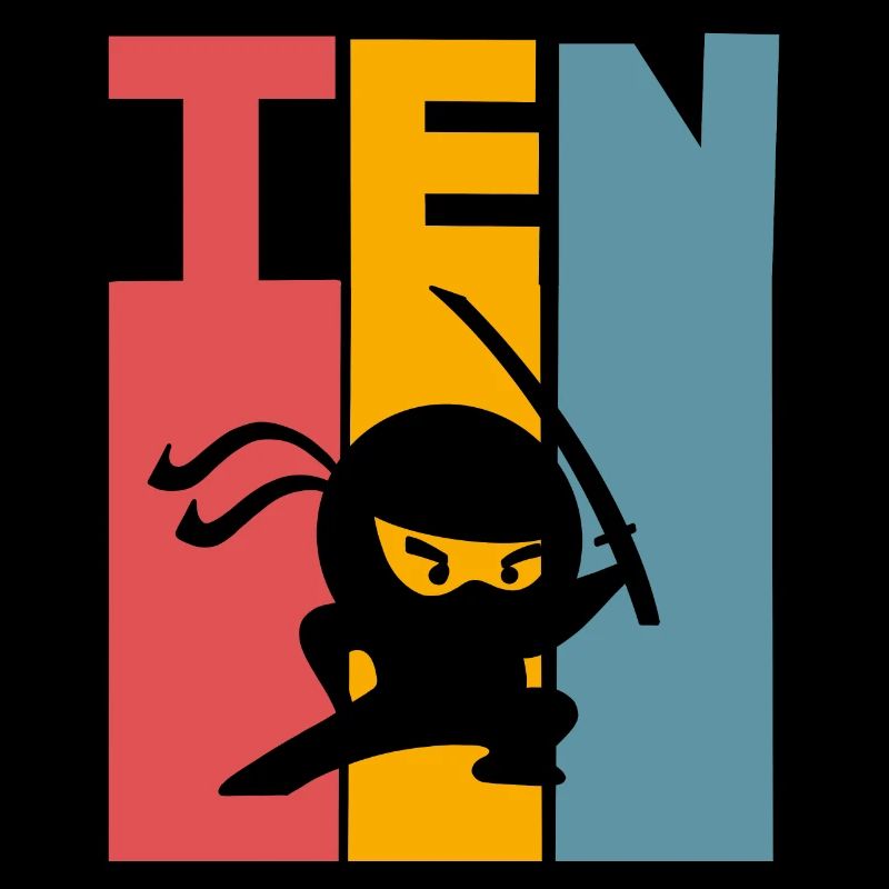 Ninja 10. Geburtstag Kinder