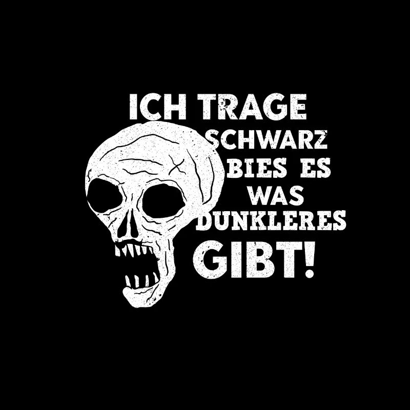 Schwarze Kleidung Gothik Emo Rock