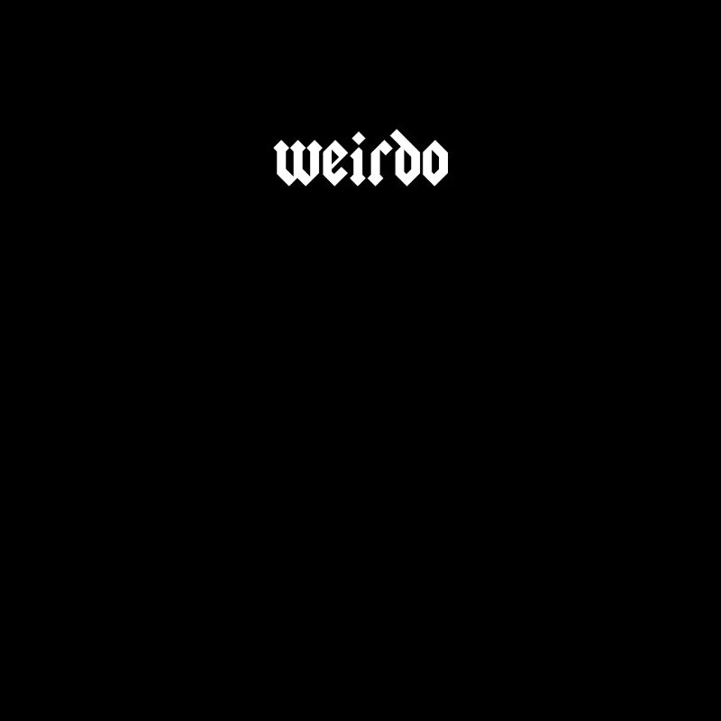 Weirdo Anders Spécial Emo Goth Punk Geek Weird