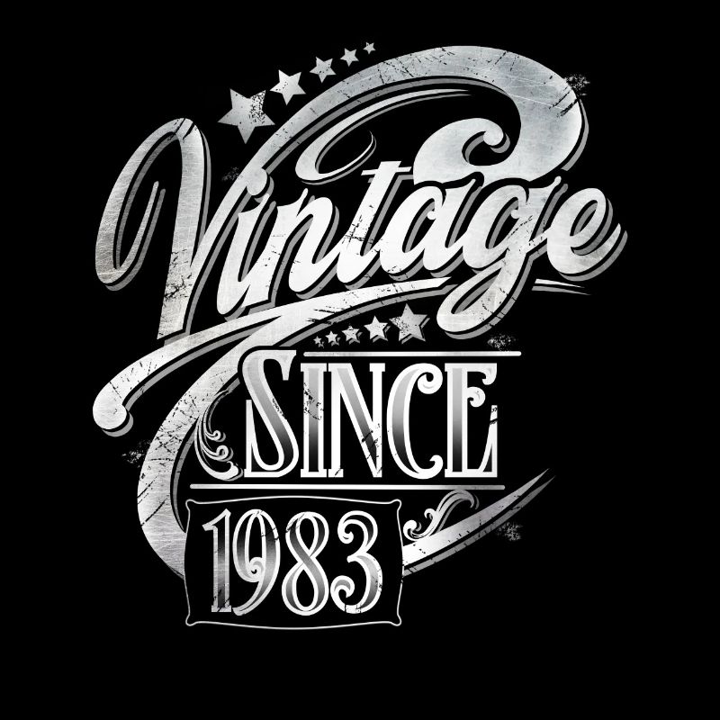 1983 Millésime anniversaire année de construction Vintage