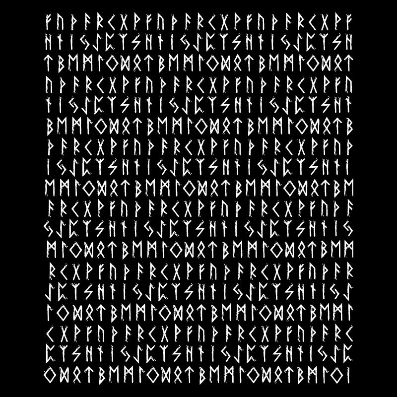 24 Elder Futhark Rune Series Background