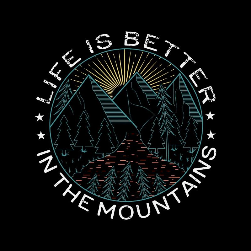 Live is better in the mountains