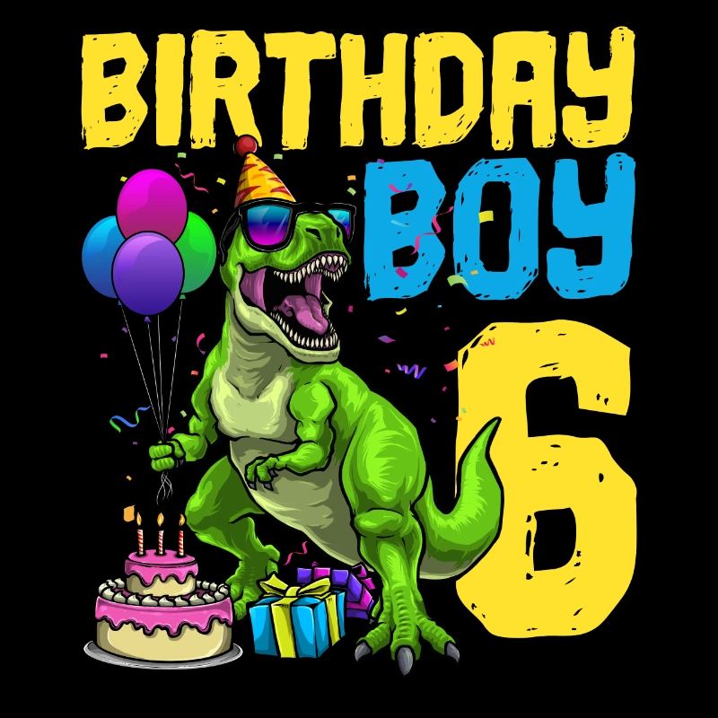 6. Geburtstag Dinosaurier Kindergeburtstag