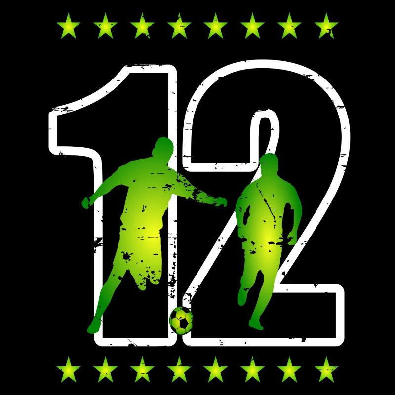 Fußball Trikotnummer 12