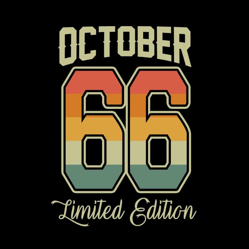 Vintage 55e anniversaire Octobre 1966 Athlète