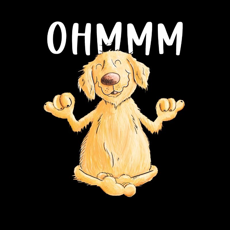 Ohmmm Golden Retriever Yoga I Hunde Comic