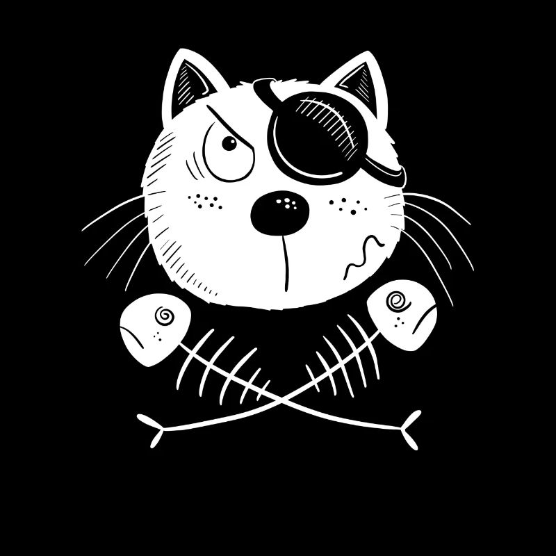 Drôle de chat pirate