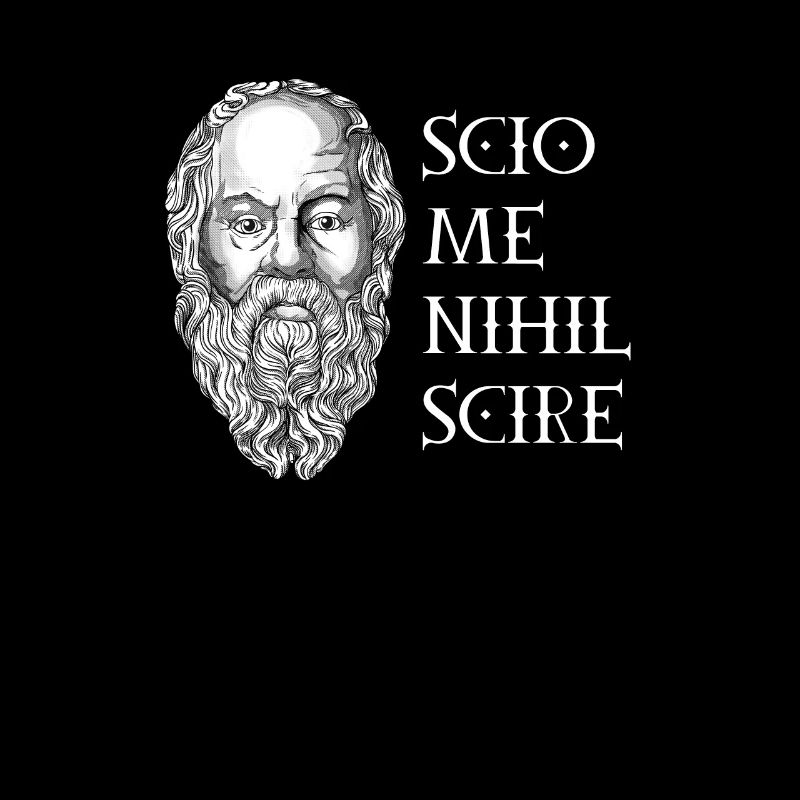 Scio me nihil scire - Socrate