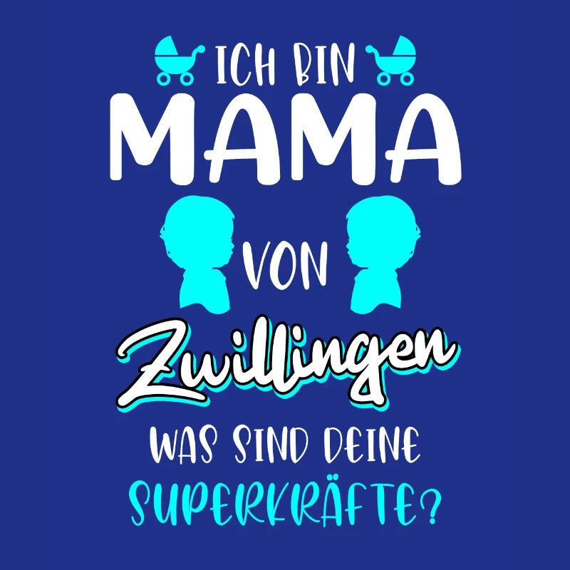 Zwillingsmama mit Superkräften Muttertag