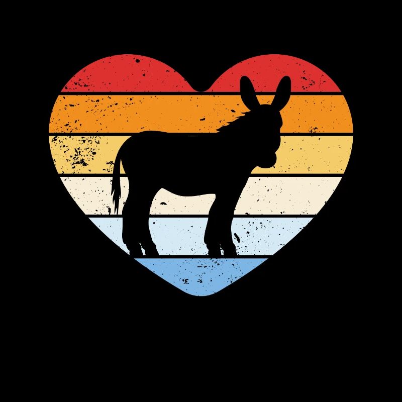 Donkey Heart Retro