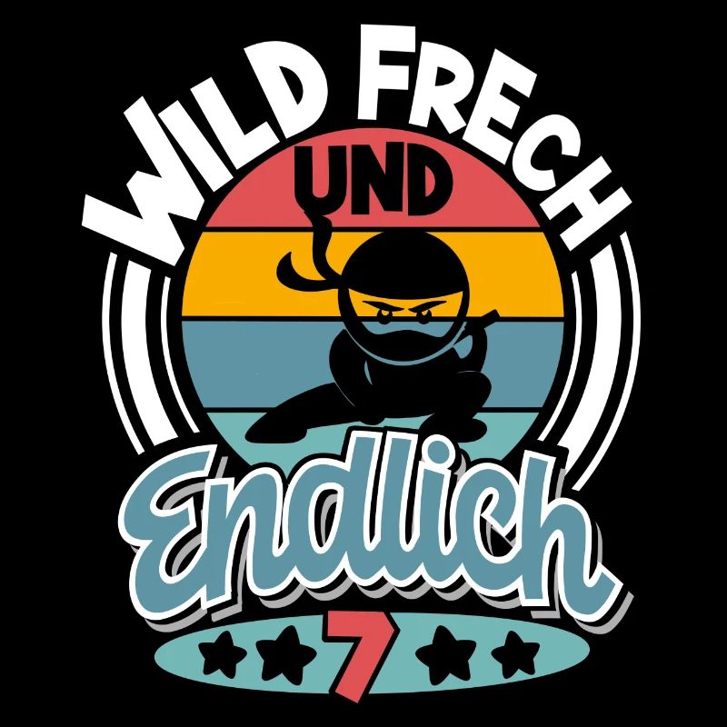 Ninja 7 Jahre Geburtstag Kinder