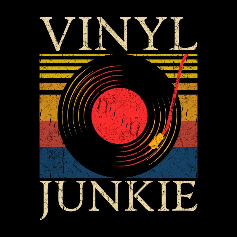 Collectionneur de disques Vinyl Junkie