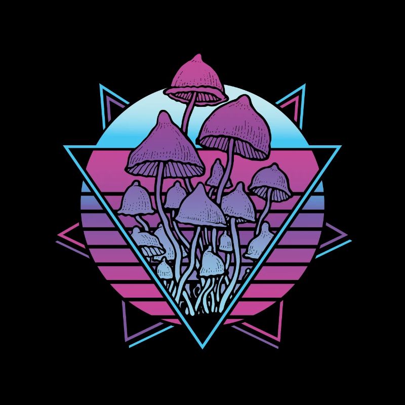 Champignons Vaporwave