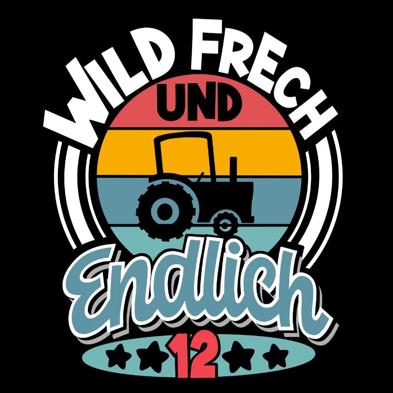 Traktor 12. Geburtstag Kinder