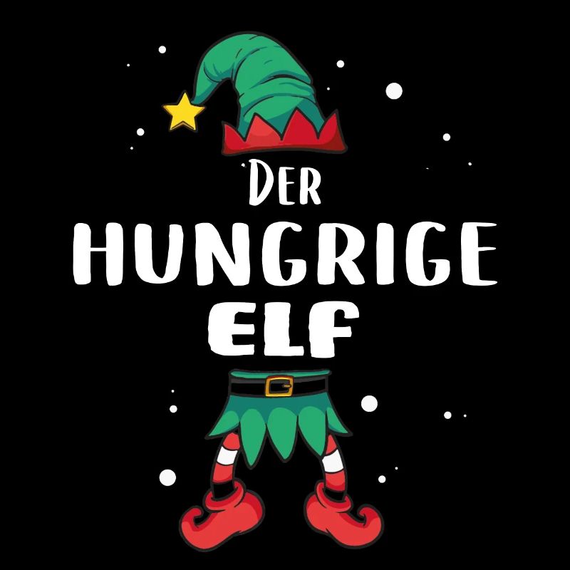 Christmas Elf hungrige Elf x-mas Geschenk