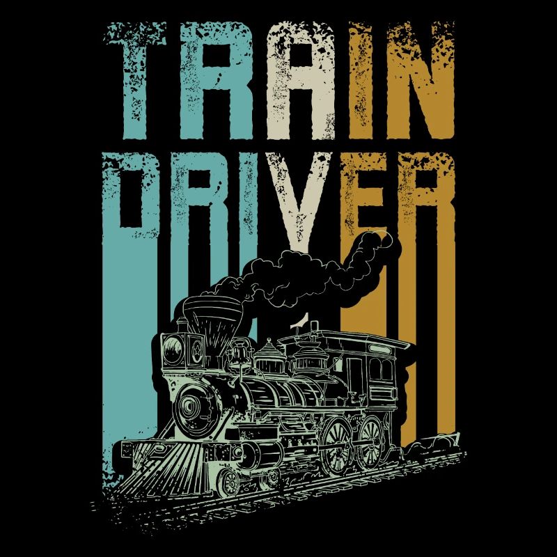 Vintage train driver