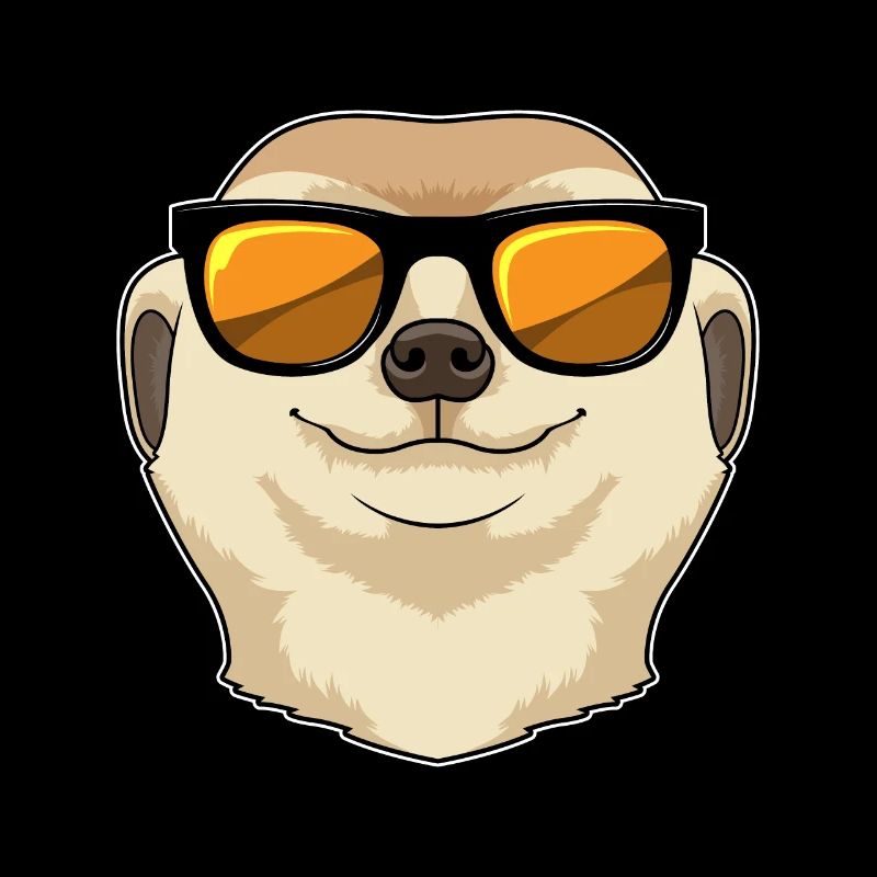 Suricates avec lunettes de soleil
