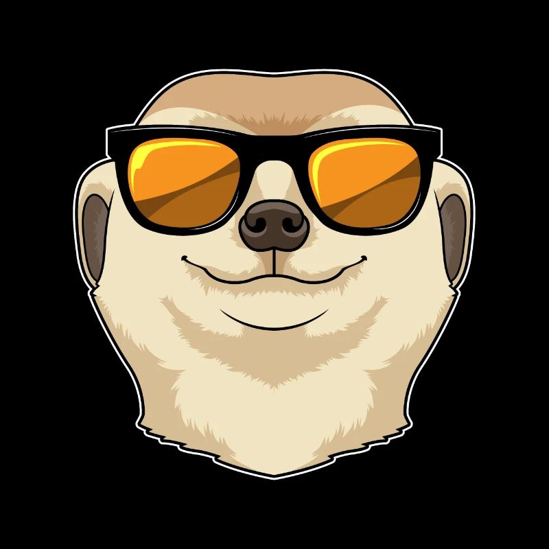 Erdmännchen Sonnenbrille