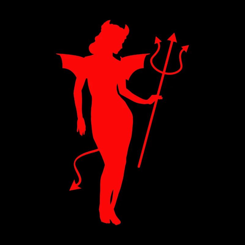 Satan Engel Teufel Teufelchen