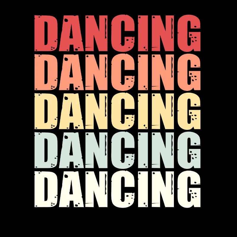 Dancing Dancing dance queen saying retro gift