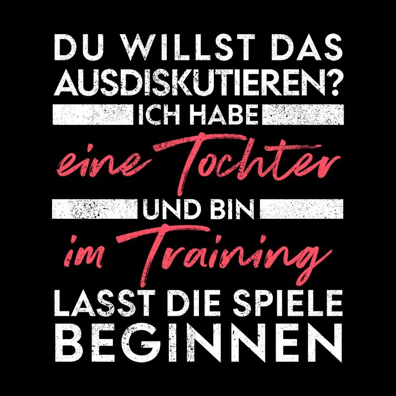 Du willst das ausdiskutieren - Vater Tochter