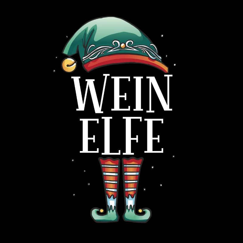 Weihnachten Partnerkostüm Wein Elf Elfe Elfen