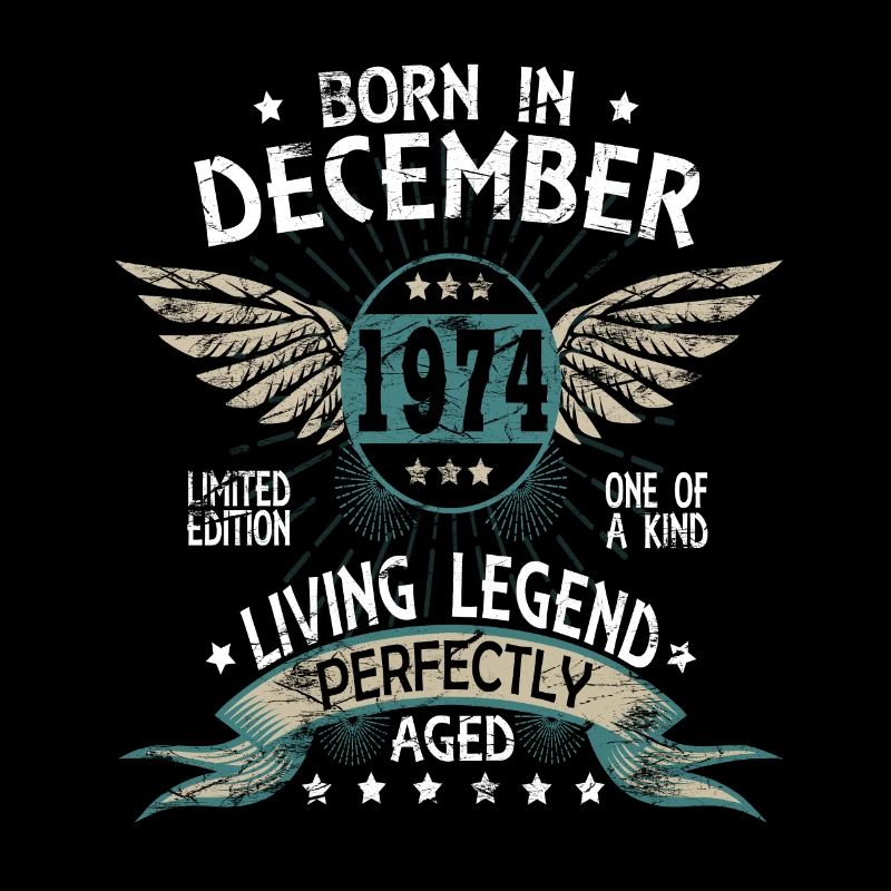 Legends born in December 1974