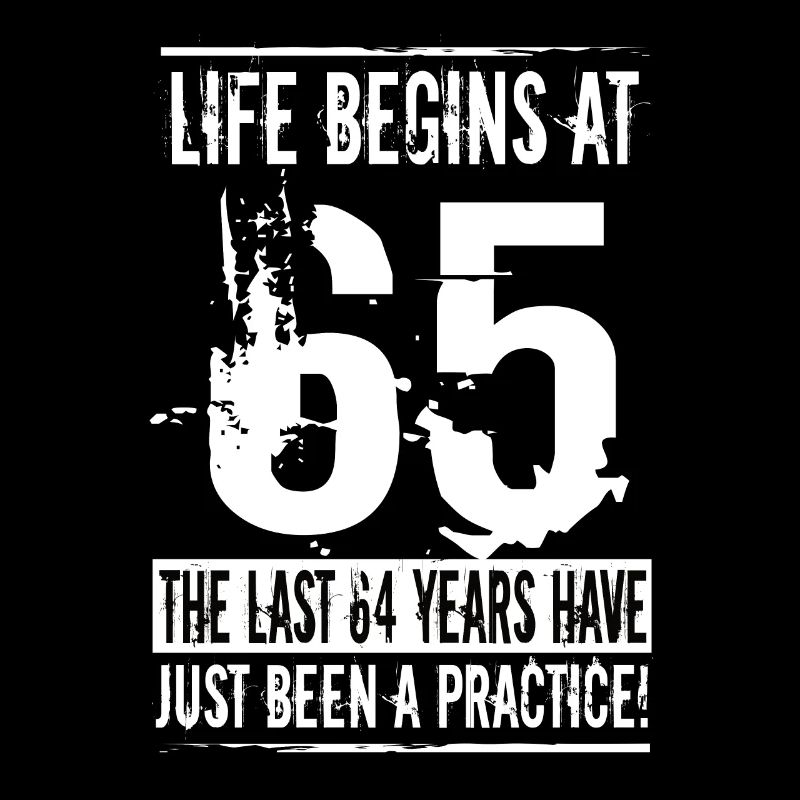 65 birthday man