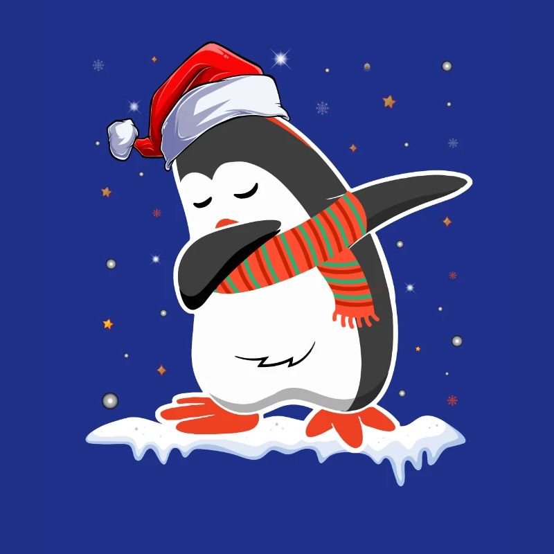 dabbing Penguin Christmas