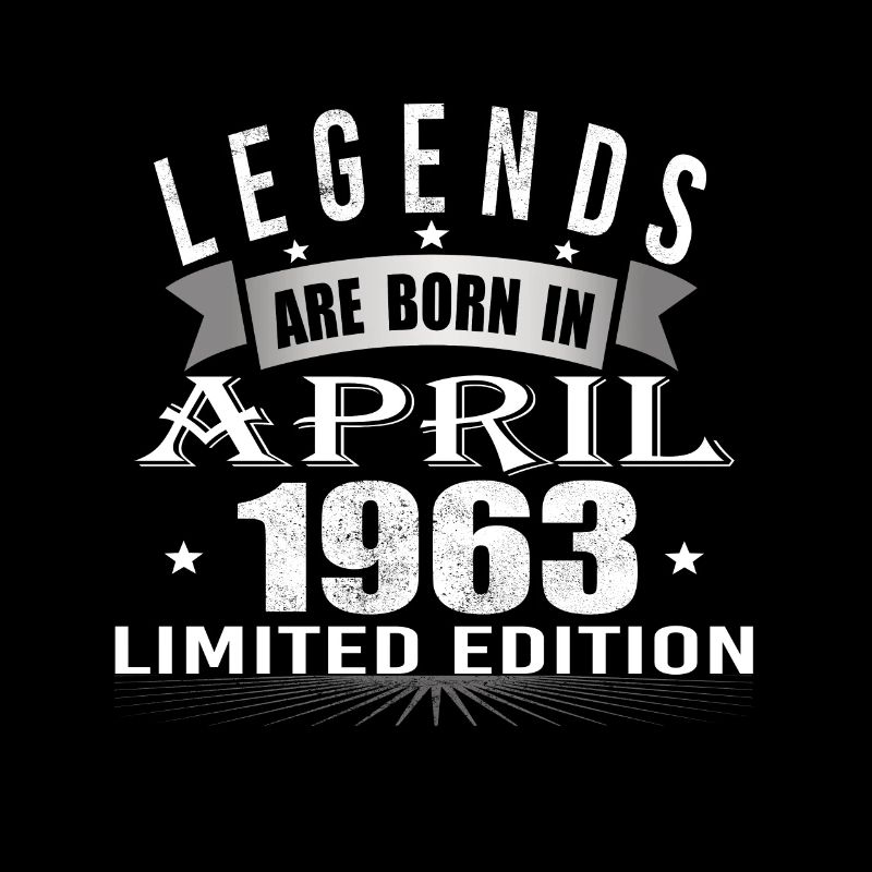 Legends born in April 1963