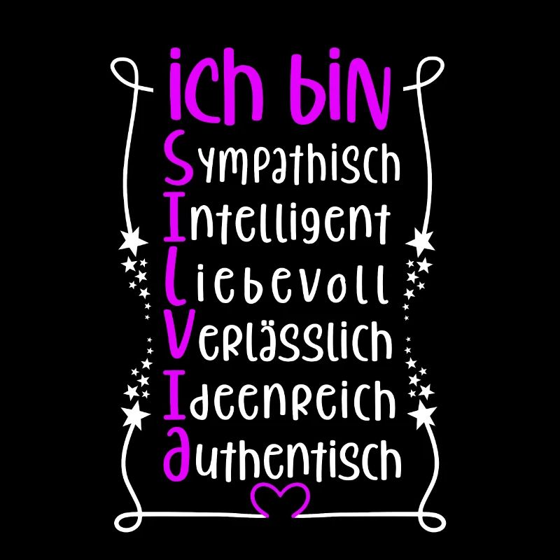 Für den besten Menschen - Ich bin Silvia