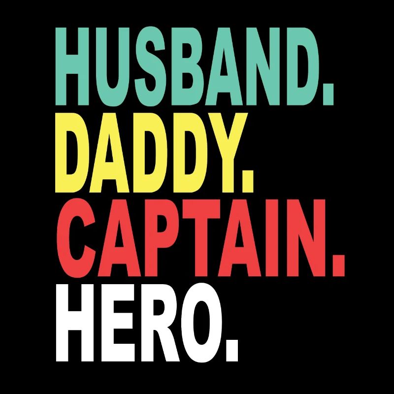 Ehemann Papa Kapitain Held