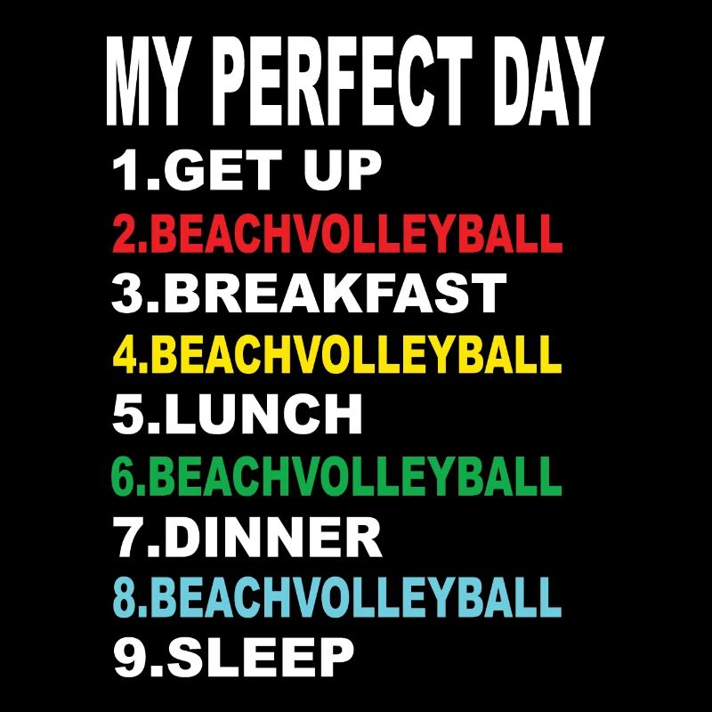 Mein Perfekter Tag Beachvolleyball