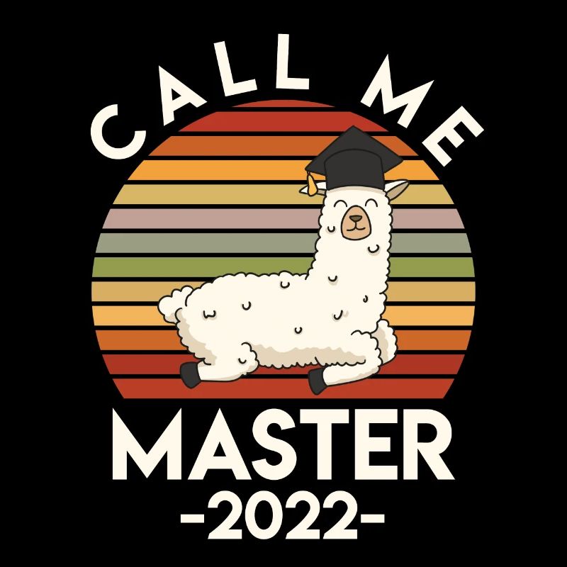 Uni Absolvent Call Me Master 2022 Abschluss
