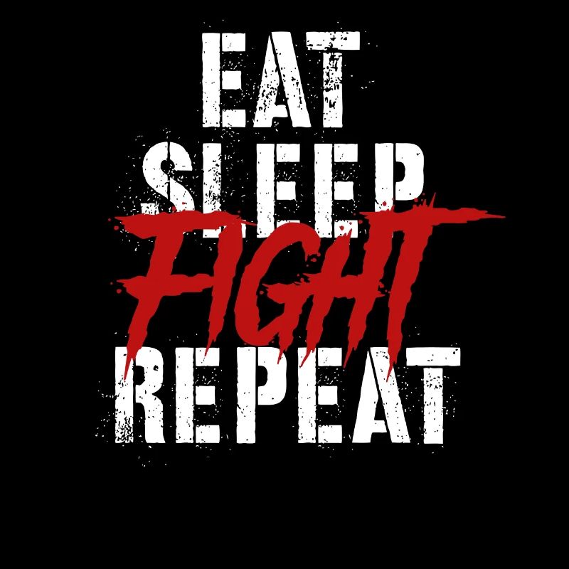 Manger Sleep Fight Répéter