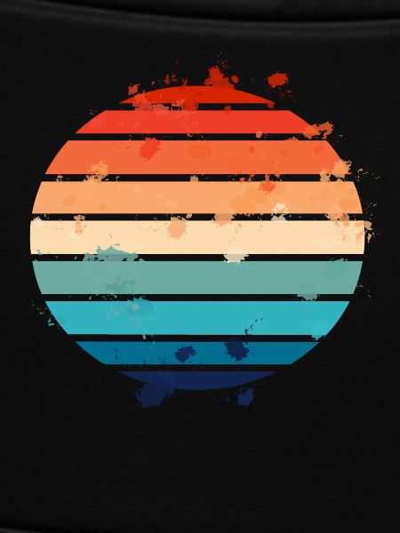 Splatter Retro Sunset