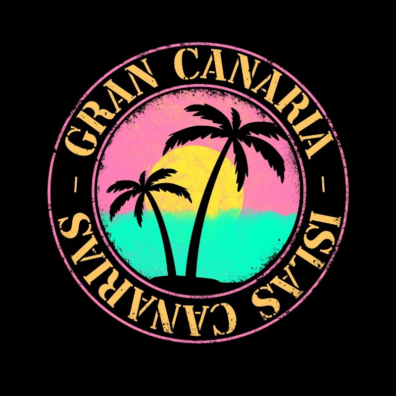 Gran Canaria Summer Sun Beach Sea Palm Trees