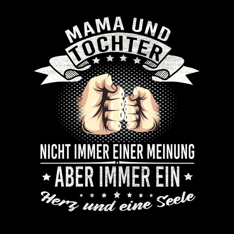 Mama und Tochter Herz und Seele
