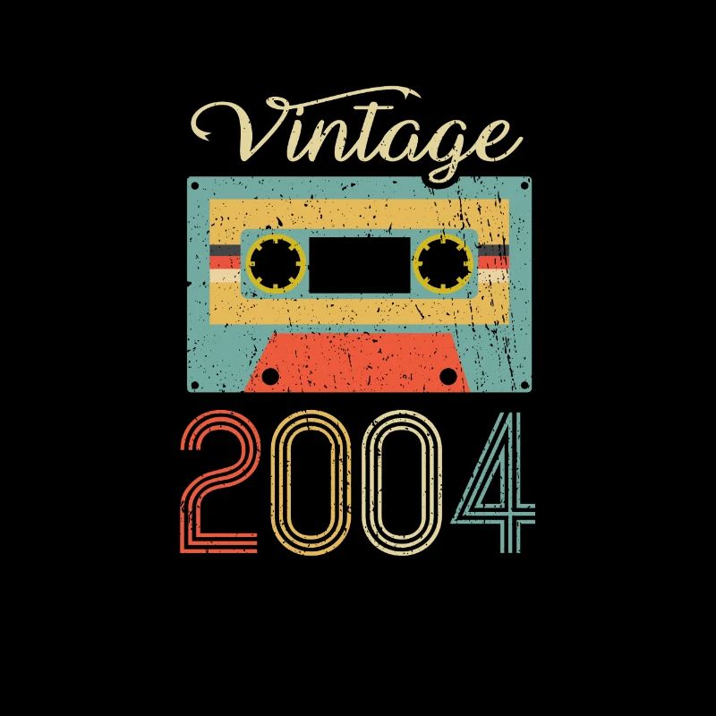 Vintage Kassette 2004 18. Geburtstags Geschenk