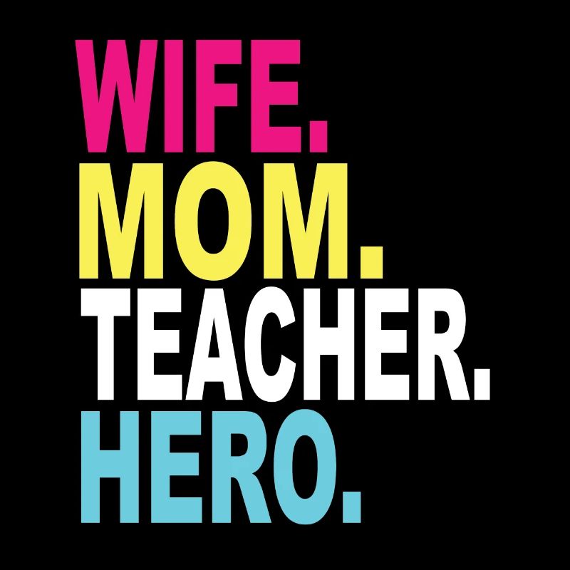 Femme Maman Professeur Héros