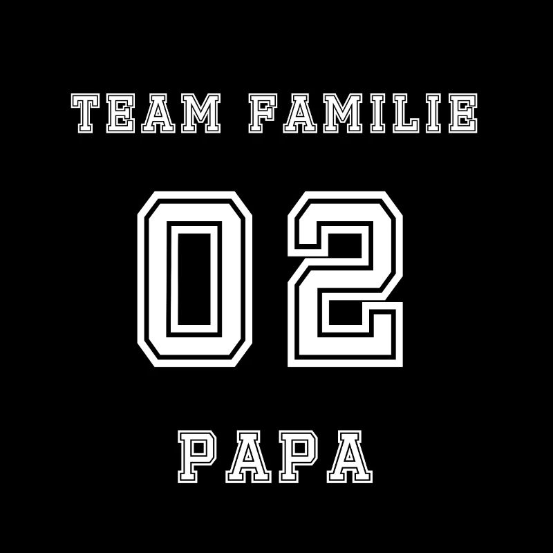 Team Family Papa 02 Numeric Logo