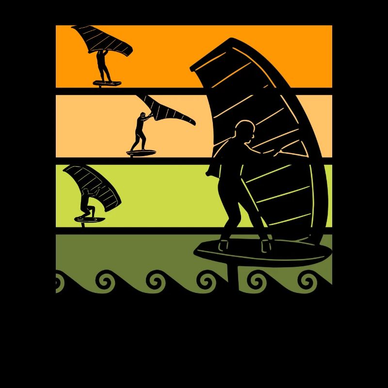 Retro Wing Foil Wing Surf Wingfoil