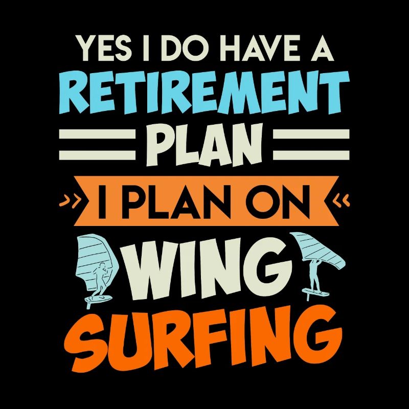Plan de retraite Wing Surfing Wing Foil Wing Foil