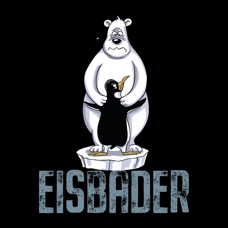 Eisbader Eisbär Pinguin Eisbaden Sauna Spa Eis