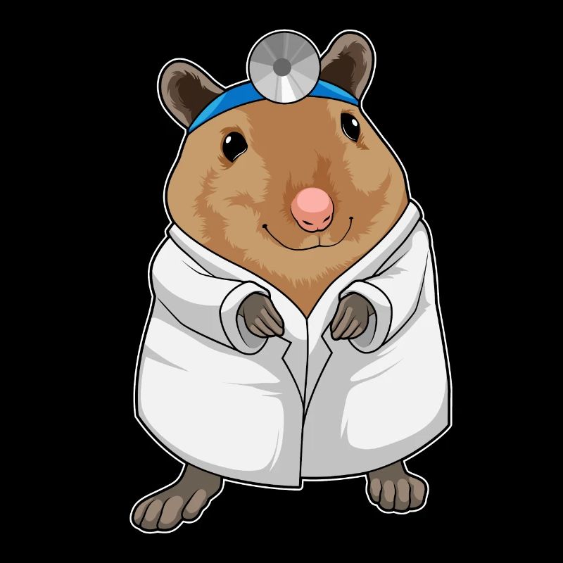 Ratte Arzt Arztkittel