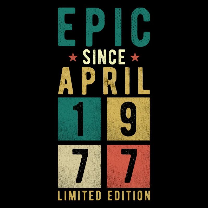 Geburtstag April 1977