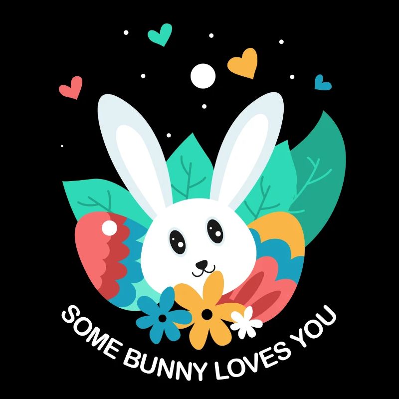 Lapin de Pâques Oeufs de Pâques