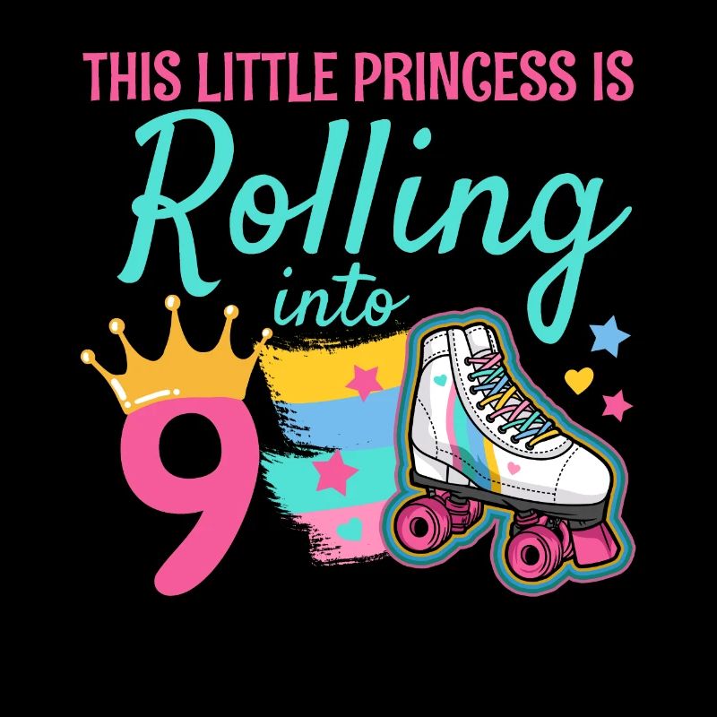 9. Geburtstag Rollschuh